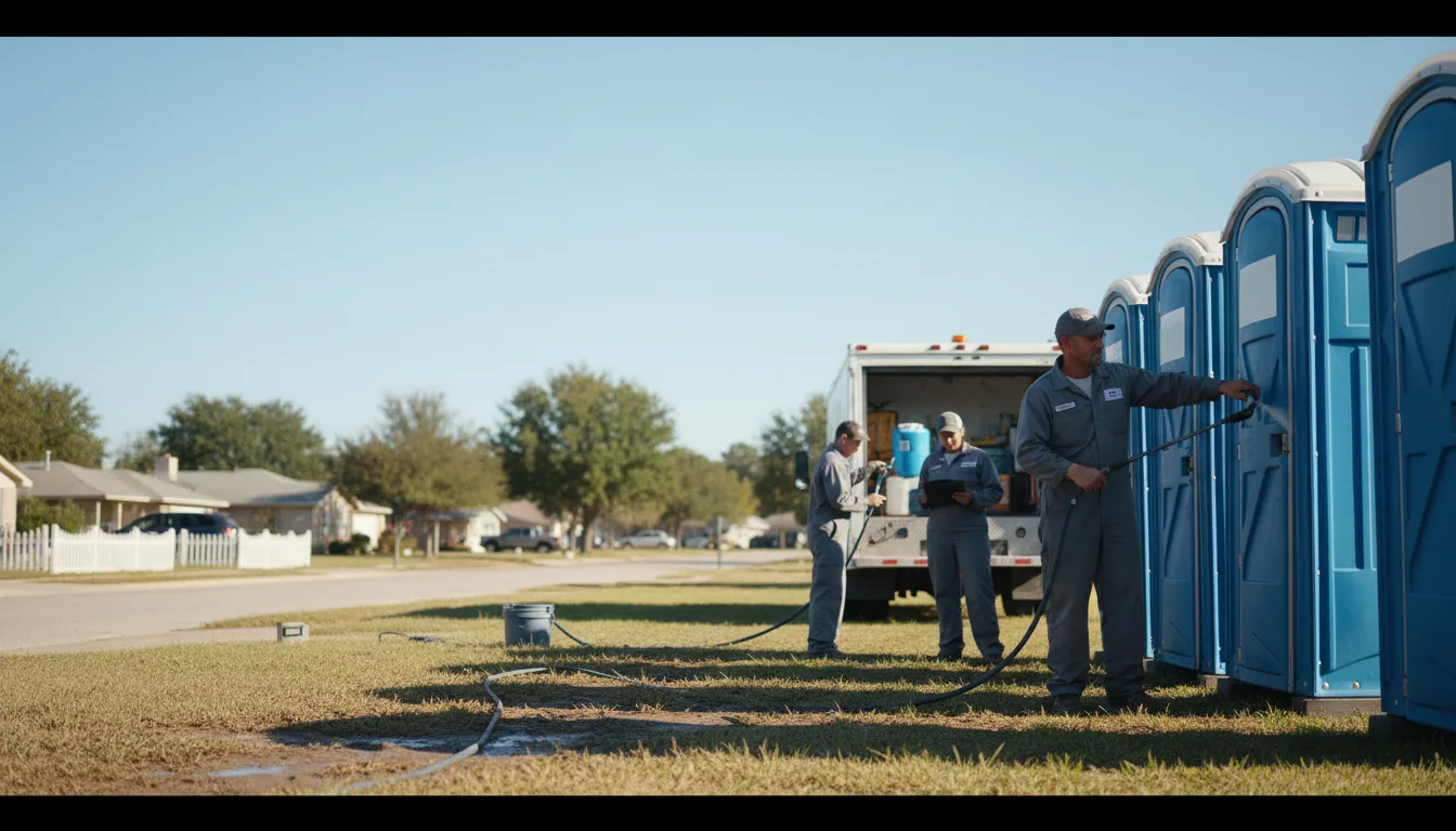 Long-Term Portable Toilet Rental in Fairview, KS near me